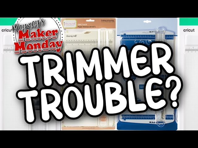 Trimmer Trouble? Let me help! How to read and use a paper trimmer, start to  finish! 