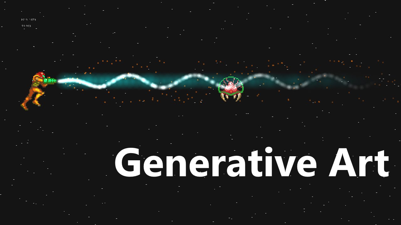 [Processing] Generative Art, Metroid, Particles - YouTube