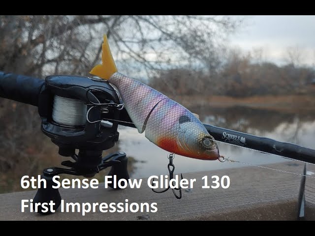 6th Sense Flow Glider Glide Bait Bass. 