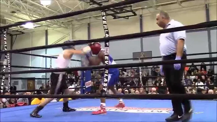 Sal Taormina vs. Lloyd Patrick. 119lbs. Sub-novice...