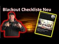 Checkliste blackoutvorbereitung  krisenvorsorge  wie sollt ihr euch vorbereiten