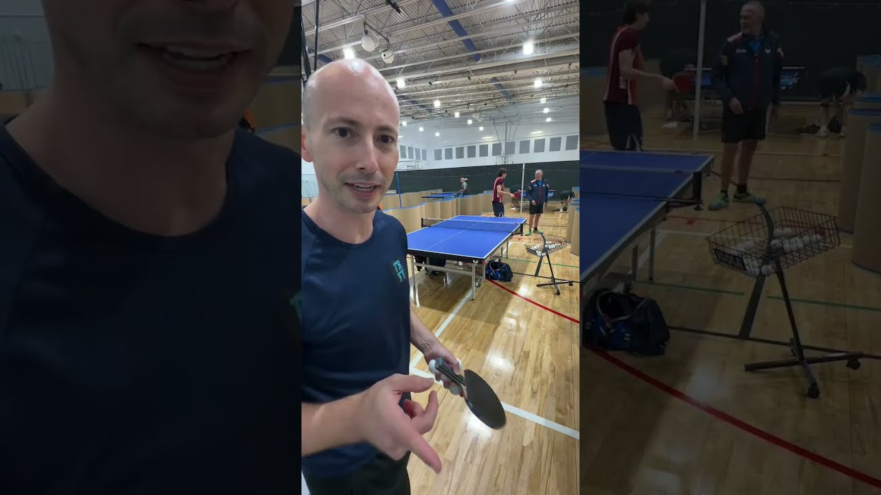 Table Tennis Training w/ Coach Gary Fraiman, George, and Page at Sunrise TTC