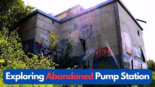 Exploring Dangerous Abandoned River Valley Pump Station in Edmonton, Alberta - Urban Exploration