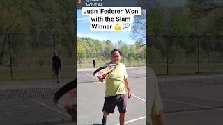 Chat Told Him Go To The Net… He LISTENED 💪🎾 #tennis #winner #slam