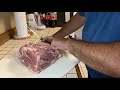 Deboning a Boston Butt Pork Roast and Making Country Style Ribs (Pork Fingers)