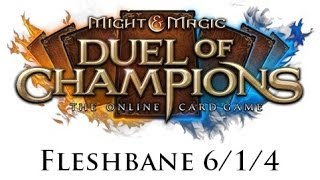 Might & Magic: Duel of Champions - Fleshbane 6/1/4 Nekropolia - zastępstwo dla Nergala?