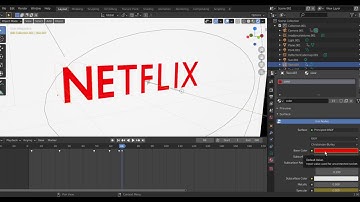 Custom Netflix Intro - Blender Tutorial & Free Download