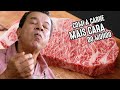 FIZ A CARNE MAIS NOBRE E CARA DO MUNDO - BIFE DE WAGYU