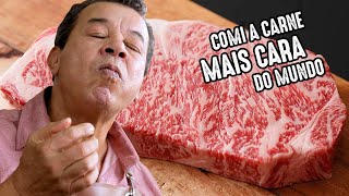 FIZ A CARNE MAIS NOBRE E CARA DO MUNDO - BIFE DE WAGYU