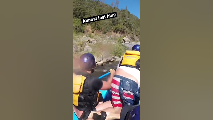 Almost losing someone River Rafting! #AmericanRiver #Survived #Type4