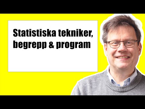 Video: Hur Man Tar Statistik