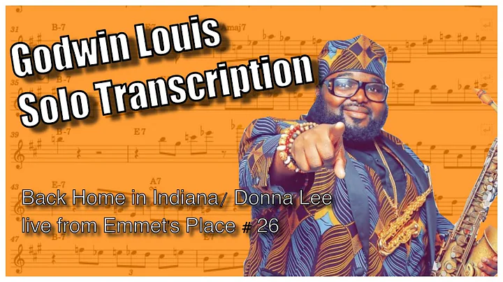 Godwin Louis Solo Transcription - Back home in Ind...