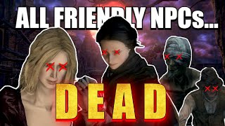 I Killed EVERYBODY In Bloodborne...