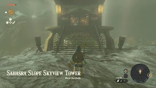 How to Open the Sahasra Slope Skyview Tower | Zelda TotK 
