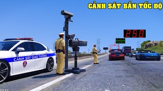 GTA 5 Cảnh Sát Giao Thông Việt Nam Bắn Tốc Độ Trên Đường Cao Tốc Phát Hiện Nhiều Phương Tiện Vi Phạm
