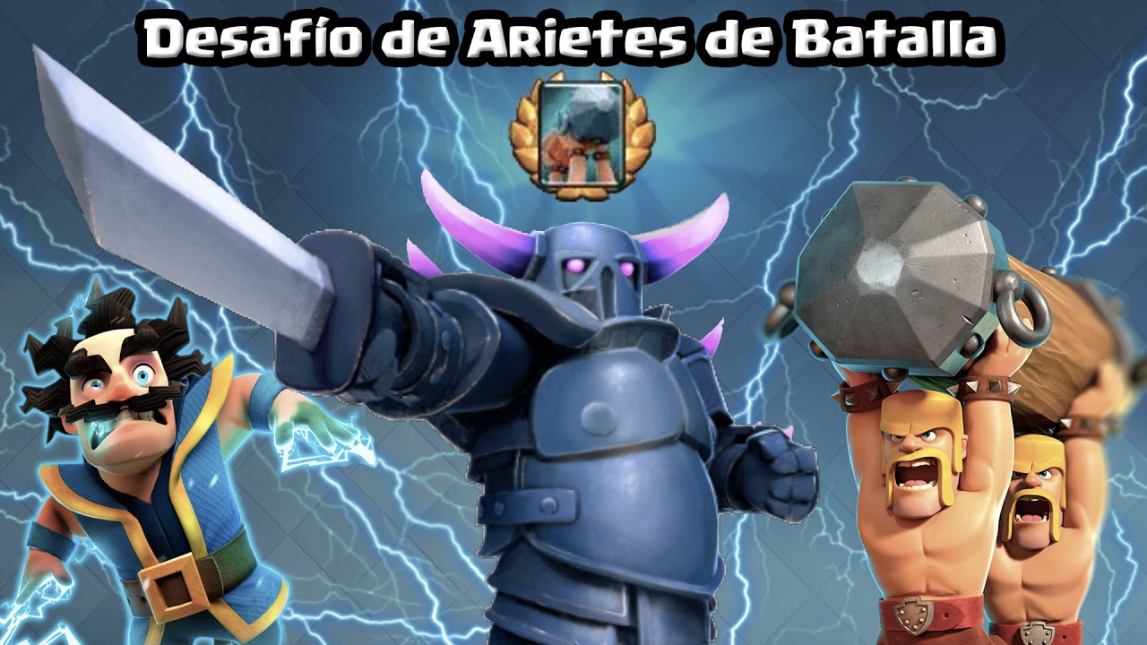 clash royale arena 5 deck 2019 EL PEKKA GRANDE TE AYUDARÁ A SACAR EL ARIETE | Desafío de Evento Especial | Clash Royale