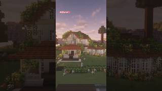 WAIT....This birch MANSION is PERFECT. 🤯 #cottagecore  #easybuild   #minecraft  #aesthetic