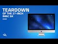 2020 27-inch iMac 5K Teardown (iMac20,1)