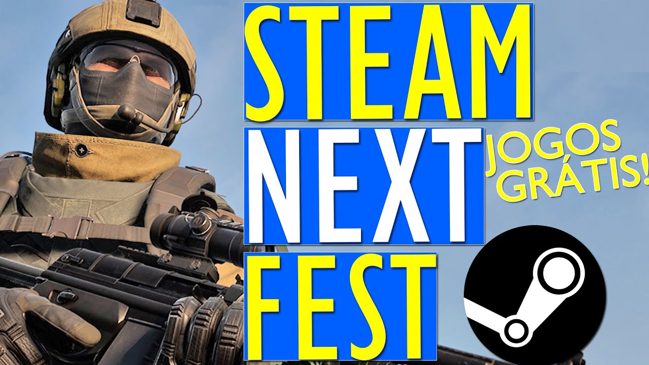 STEAM NEXT FEST 2022!! - EVENTO de JOGOS GRÁTIS na STEAM!! MUITOS JOGOS para JOGAR de GRAÇA no PC