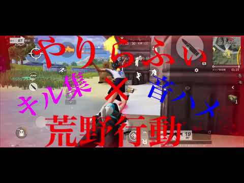 【荒野行動】荒野行動×やりらふぃー(音ハメ) 後半砂多め