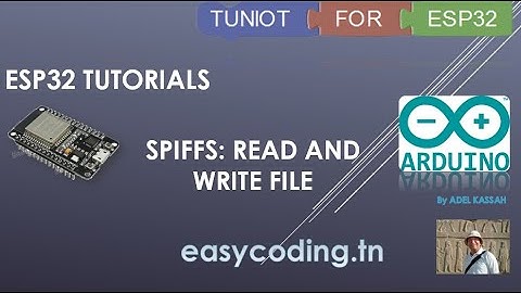 ESP32 A-20: SPIFFS Read and Write file