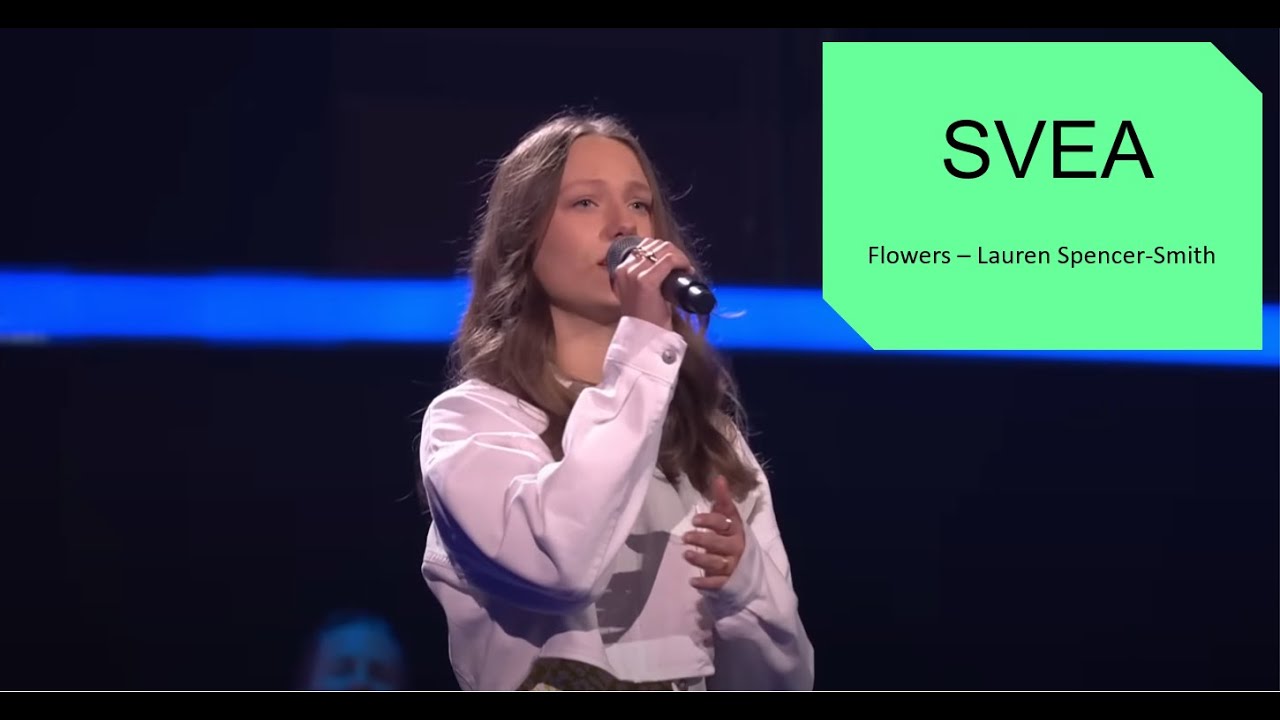Svea Flowers (Lauren Spercer Smith) The Voice Kids 2023 Short Version