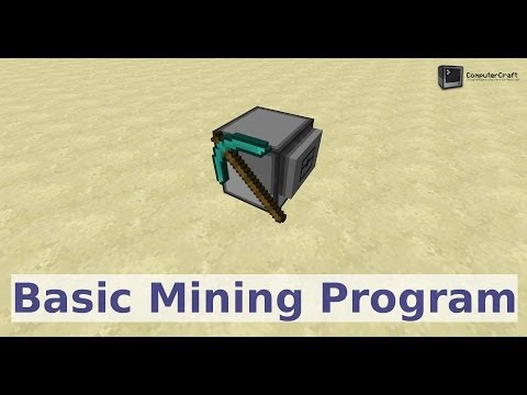 [EN]Computercraft - Basic Mining Program [HD]