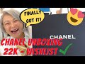 Chanel Bag Unboxing 22K Wishlist Bag / Chitchat Storytime/Finally Got It!