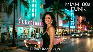 LIVE 🔴 80s Funk City Lights Suite 🌴 Miami Sunset Lounge