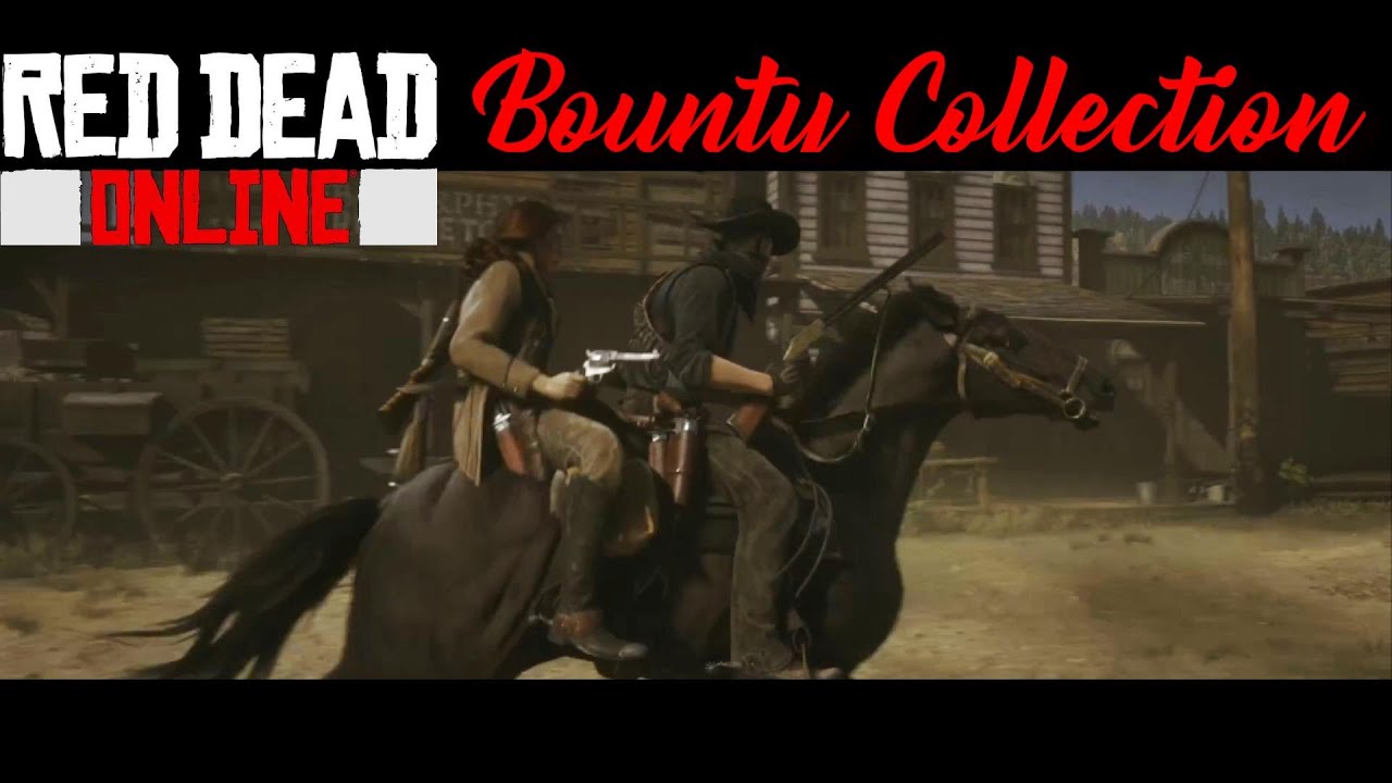 Red Dead Online Bounty Collection - YouTube