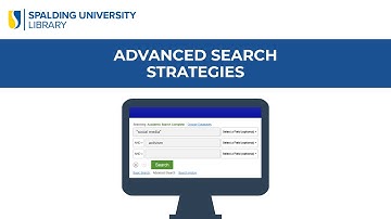 Advanced Search Strategies