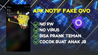 APLIKASI NOTIF FAKE OVO | NO PW | TERBARU 2025