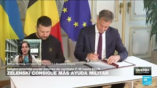 Informe desde Bruselas: Bélgica promete enviar aviones F-16 a Ucrania • FRANCE 24 Español