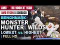 Monster Hunter Wilds | Lowest vs. Highest - FSR 4.1 Benchmark | RX 9060 XT 16GB + Ryzen 5 5500X3D