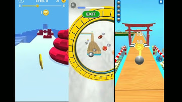 coin rush 🆚 Going bolls 🆚 sky boll 3D-Top free Mobile Games iOS, Android New Level.