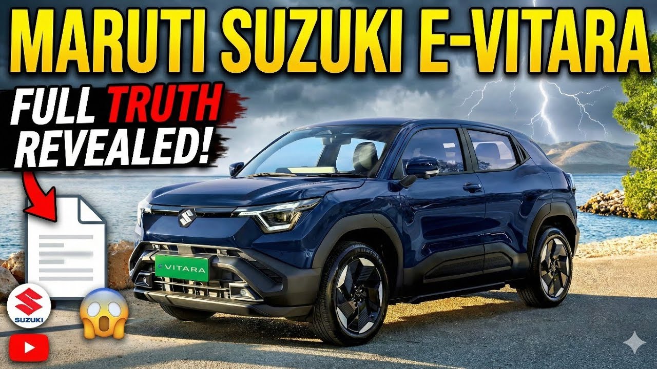 Maruti Suzuki e-Vitara Review – Maruti Suzuki’s BIGGEST EV Surprise of 2025!