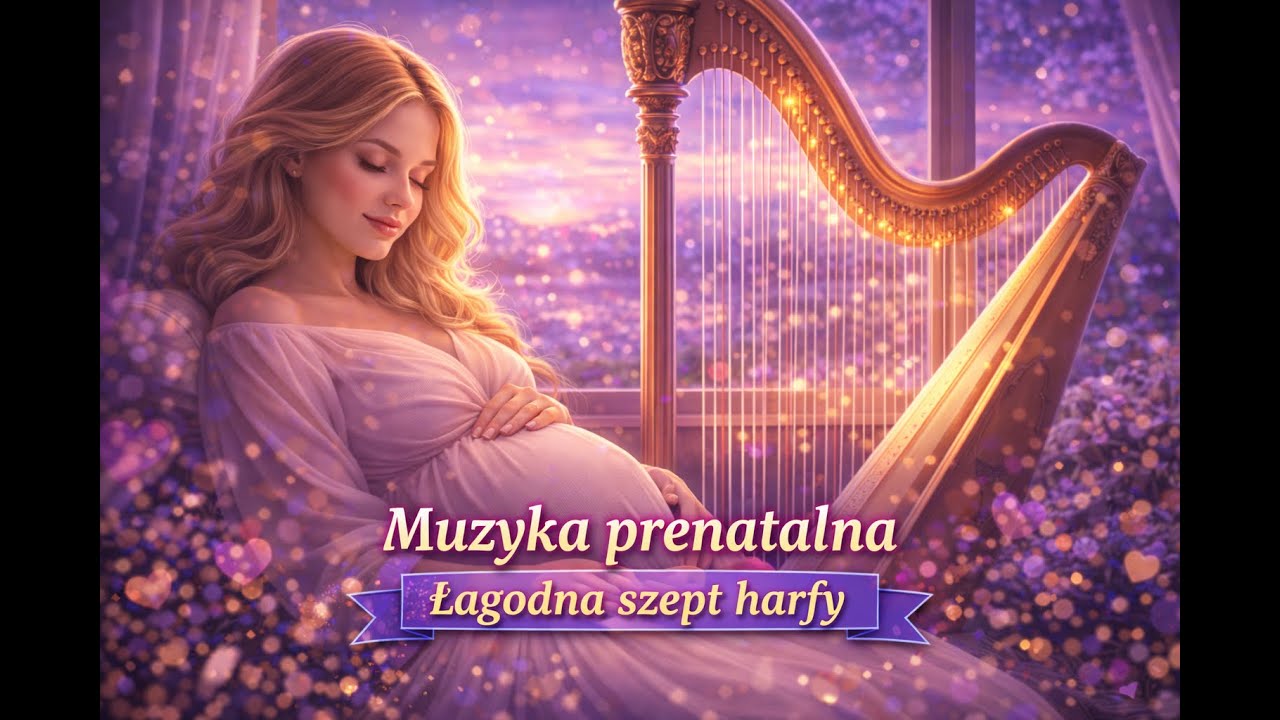 Łagodna Harfa dla Maluszka | Muzyka Prenatalna dla Przyszłej Mamy (Instrumental Relax)