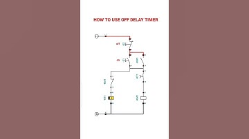 How to use off delay timer|timer