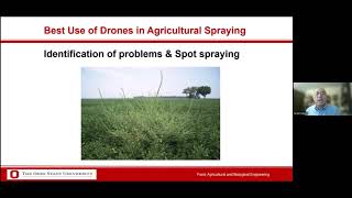 Field Crops Virtual Breakfast: Drones for Spraying Pesticides