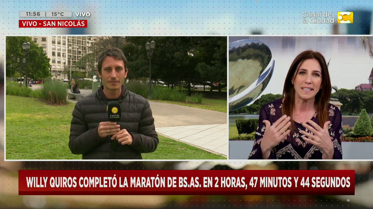 Se corrió el Maratón Internacional de Buenos Aires - Hoy Nos Toca a las Diez television reddit