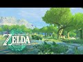 Hopper Pond Great Plateau Tears Of The Kingdom ZELDA Ambience Relaxing Zelda BGM