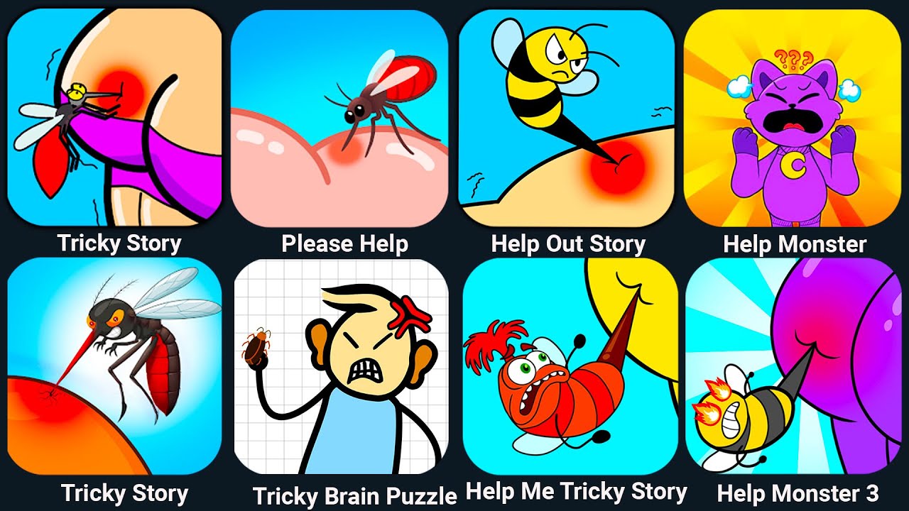 Help Out Story Help Out Story, Tricky Story Puzzle, Help Monsters 2, Help Me Tricky ...