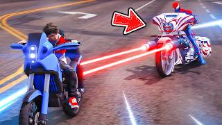 دباب الليزر المدمر يطاردنا 😱🔥!! | فلم قراند
