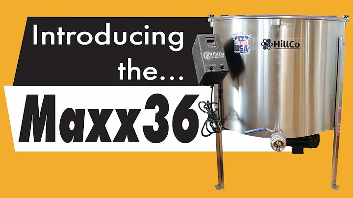 Introducing the Maxx36 Honey Extractor — Made in the USA! | HillCo LLC