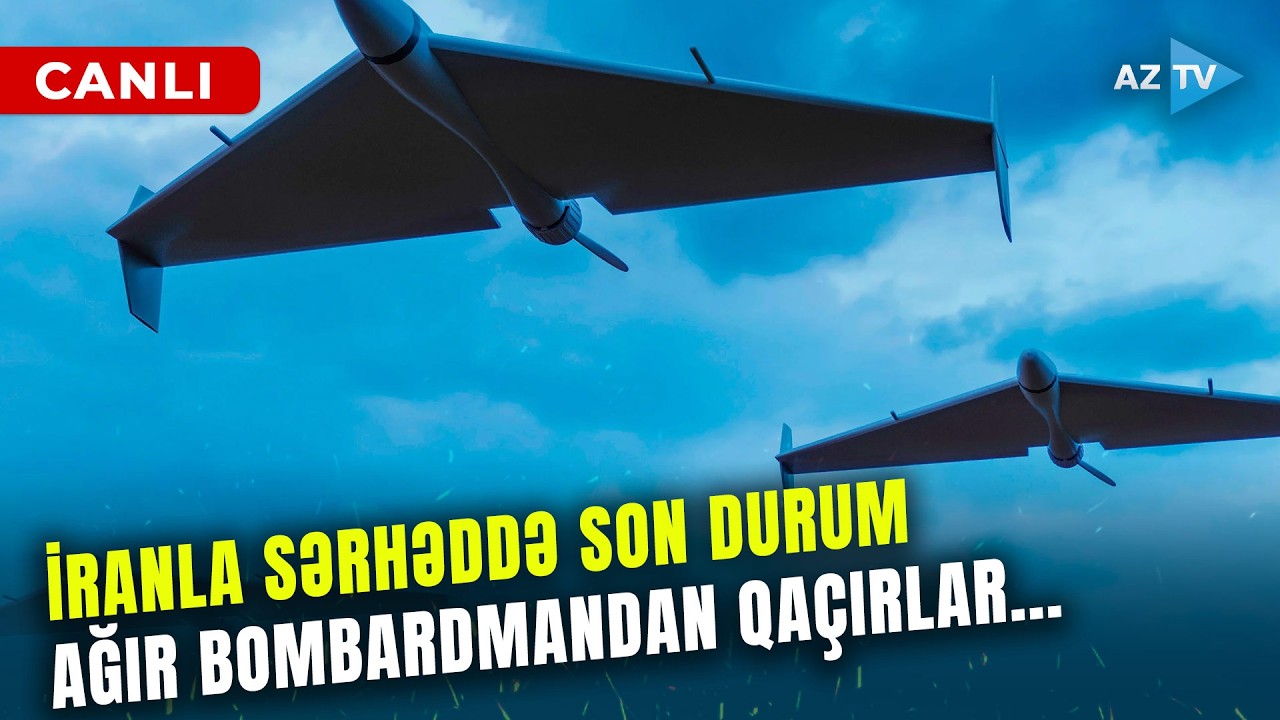 İran ƏN DƏHŞƏTLİ SİLAHLARLA BOMBALANIR: təhlükədən xilas olmaq üçün Azərbaycan sərhədinə gəldilər