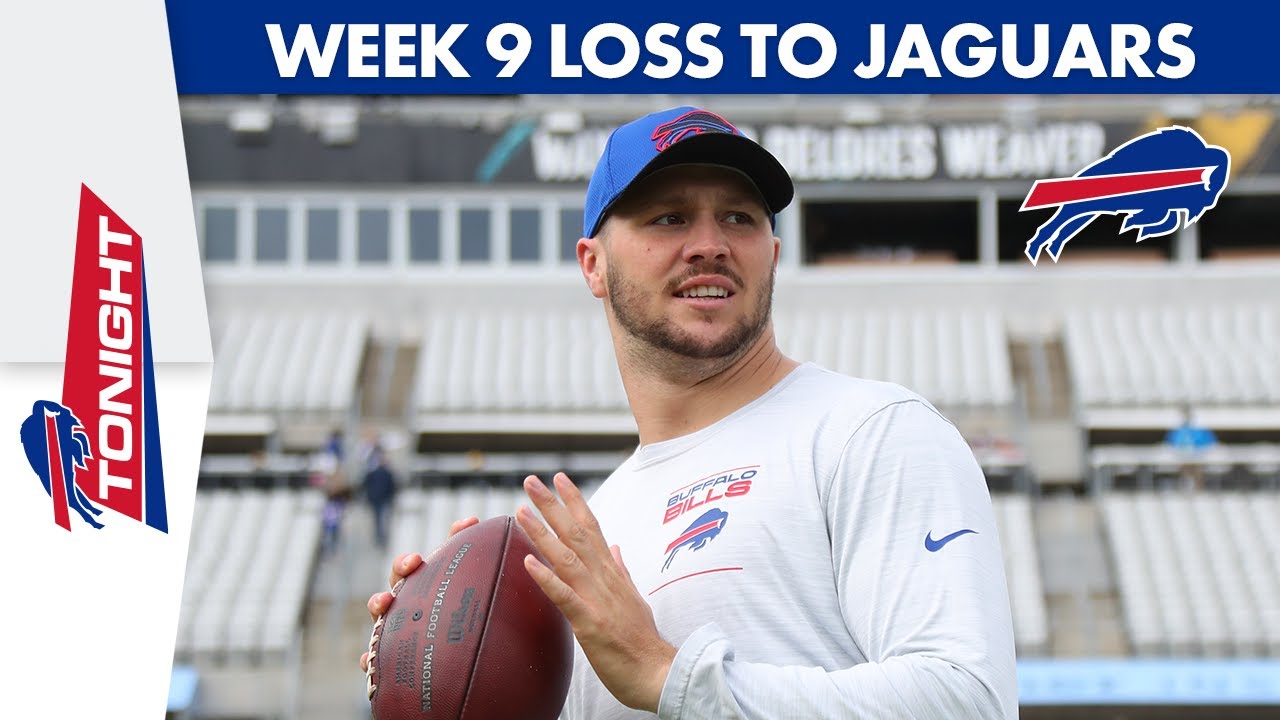Buffalo Bills Defeated By Jacksonville Jaguars Week 9 Bills Tonight
