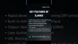 Django explained simply for beginners.No hype. Just facts. #django #coding  #python #webdevelopment