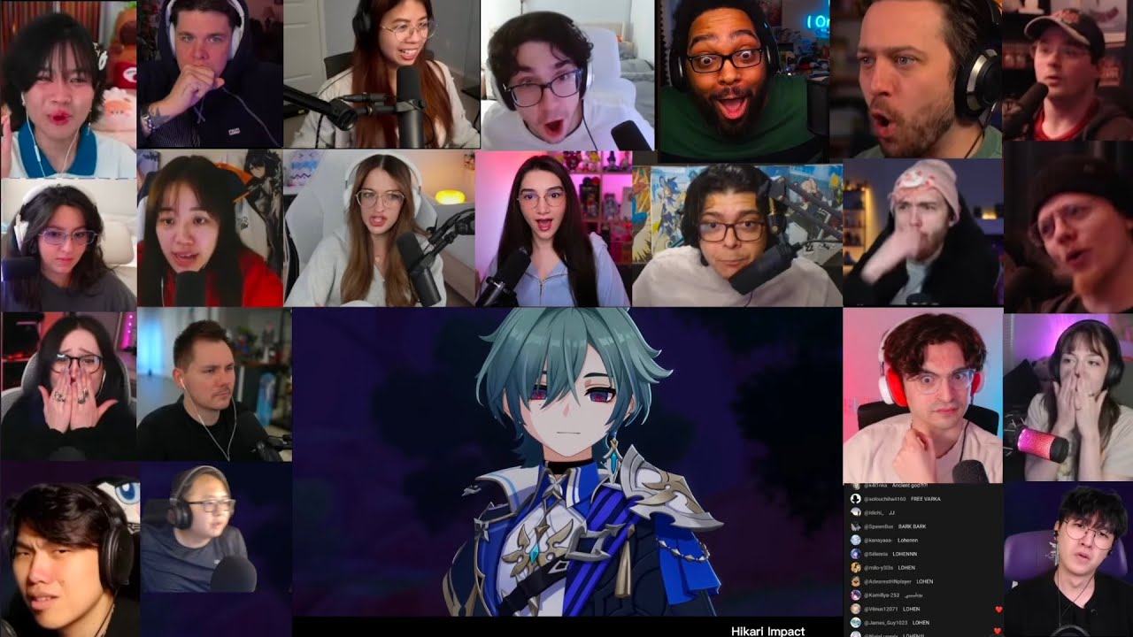 Genshin Impact Reaction Mashup | genshin 6.4 trailer reaction mashup | Genshin 6.4 reaction mashup 