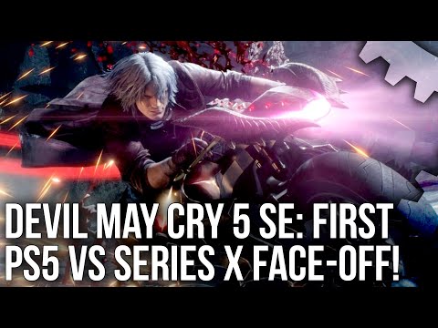 Devil May Cry 5 SE: PS5 vs Xbox Series X - The First Next-Gen Performance Face-Off