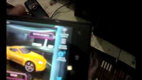 Nokia Lumia 520 playing asphalt 5
